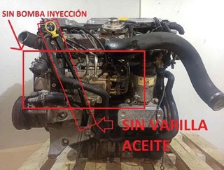 Opel rectp4118046 x20dth motor completo vectra 2.0