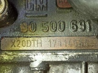 Opel rectp4118046 x20dth motor completo vectra 2.0