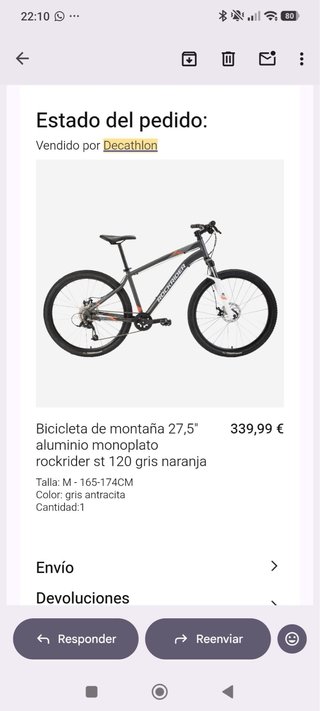 Bicicleta Rockrider