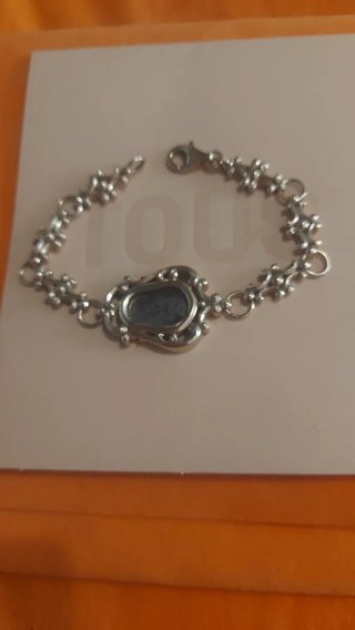 Pulsera Tous Baño Oro Vintage Plata