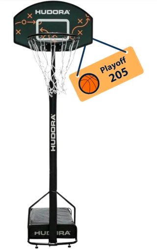 Canasta Baloncesto HUDORA Playoff 205