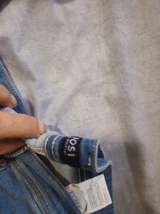 Pantalones vaqueros azules y negros.lote de los cu