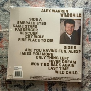 Vinilo Alex Warren Wildchild (Blanco)