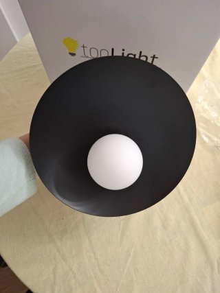 Lámpara de pared TooLight negra