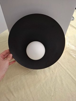 Lámpara de pared TooLight negra