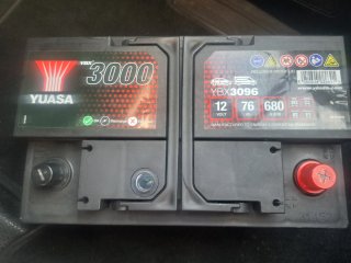 Batería Yuasa YBX3096 76Ah 680A