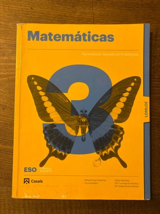 Matemáticas 3 ESO
