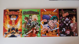 My Hero Academia manga - Sequenza volumi 1/24 Ita