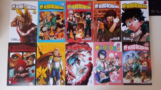 My Hero Academia manga - Sequenza volumi 1/24 Ita