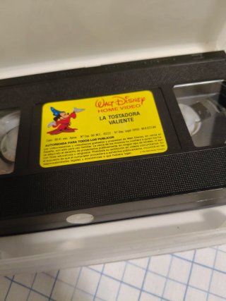 La Tostadora Valiente VHS Disney Español