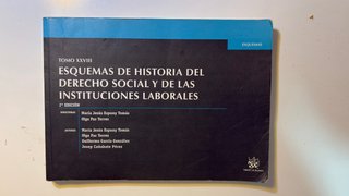 Tomo XXVIII Esquemas de Historia del Derecho So...