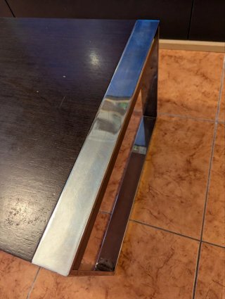 Mesa de centro de madera maciza