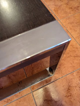 Mesa de centro de madera maciza