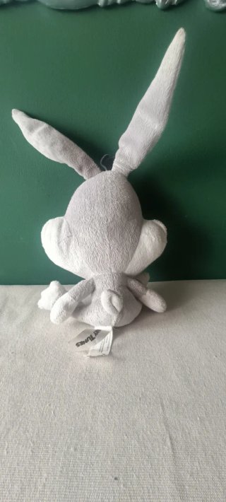 Peluches Bugs Bunny y Gato Silvestre Looney Tunes.