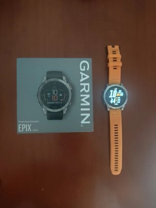 Reloj Garmin Epix (Gen 2) Gris/Naranja