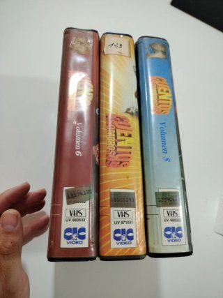 Lote 3 VHS Cuentos Asombrosos
