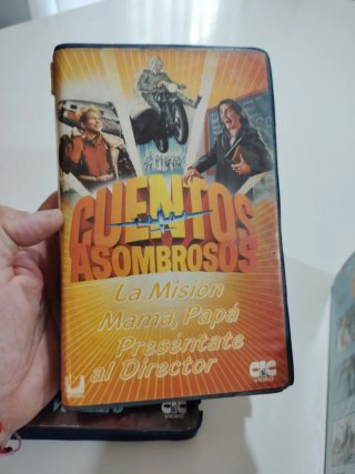 Lote 3 VHS Cuentos Asombrosos
