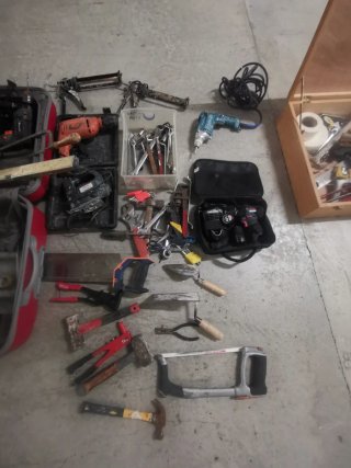 Lote Herramientas Eléctricas y Manuales