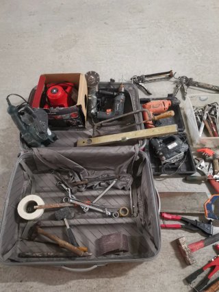 Lote Herramientas Eléctricas y Manuales