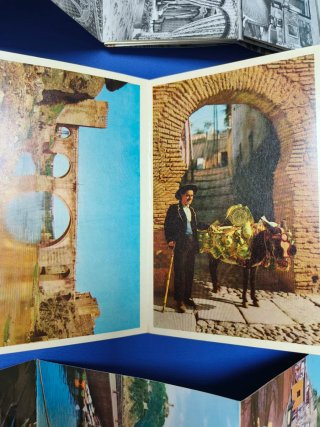 Lote postales antiguas años 60