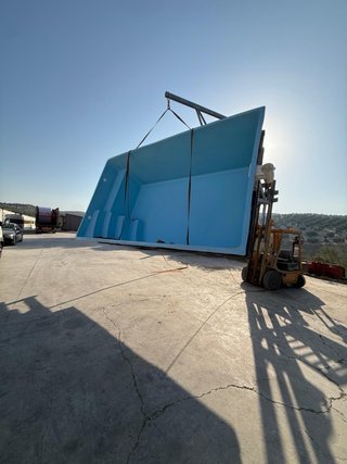 Piscina de poliéster 5,20 x 3
