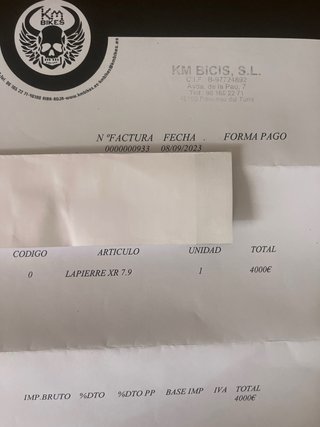 Bicicleta Lapierre XR 7.9