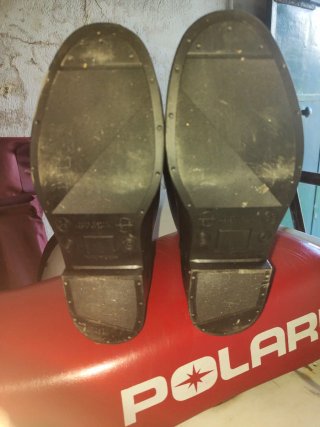 Botas de equitación negras y marrones