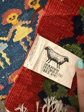 Alfombra Kilim Persa Seneh Diseño Tradicional