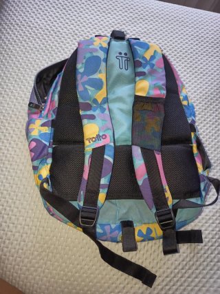 Mochila Totto floral multicolor