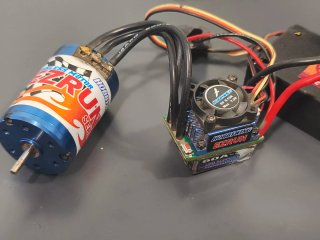 Combo completo RC Hobbywing Brushless 1.10