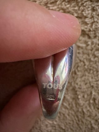 Anillo Oso ónix Tous