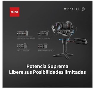 Gimbal Zhiyun Weebill S estabilizador como NUEVO