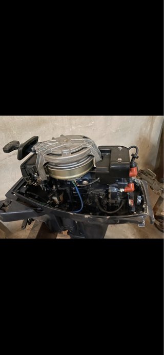 Fueraborda Yamaha 15 CV 2 Tiempos cola larga.