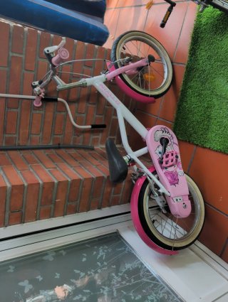 Bicicleta infantil rosa