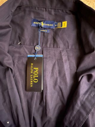 Camicia Polo Ralph Lauren Uomo Blu