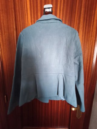 Abrigo Allegra K azul talla M