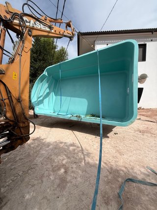Piscina de poliéster 6x3 Romana