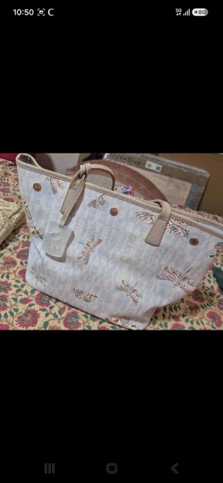 Bolso Furla Beige Multicolor