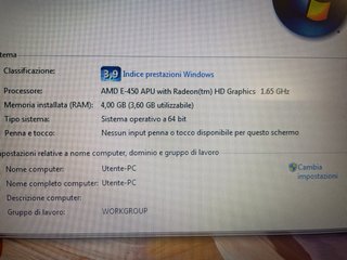 Portatile HP 635