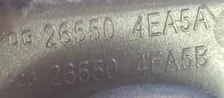 Piloto Nissan Qashqai 265504EA5