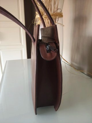 Bolso de hombro Nathalia marrón