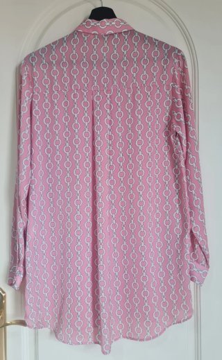 Camisa Zara cadenas rosa