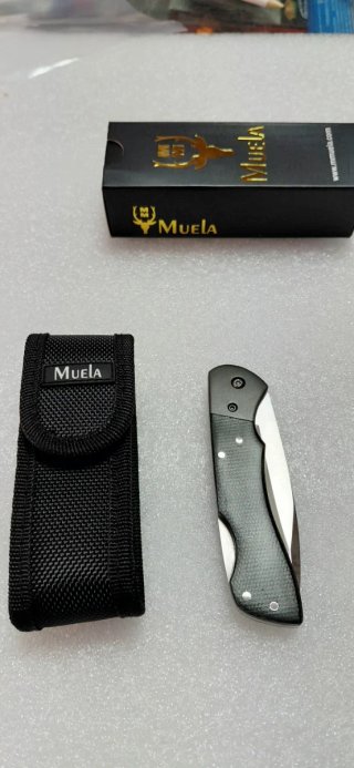 Navaja Muela Micarta Negra