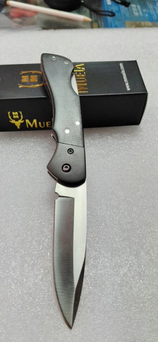 Navaja Muela Micarta Negra