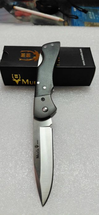 Navaja Muela Micarta Negra