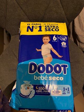 Pañales Dodot Talla 6 (13-18 kg) - 48 uds
