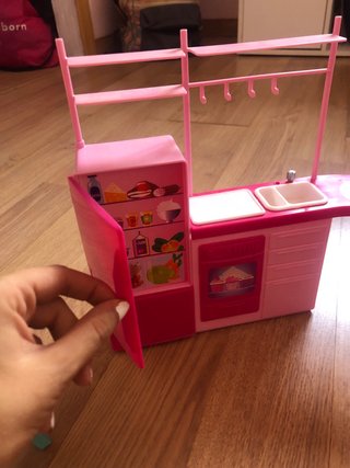 Lote Cocina y baño Juguete Rosa