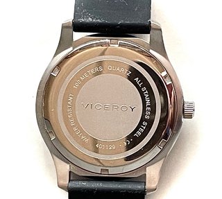 Reloj Viceroy Hombre Negro/Plata Nuevo