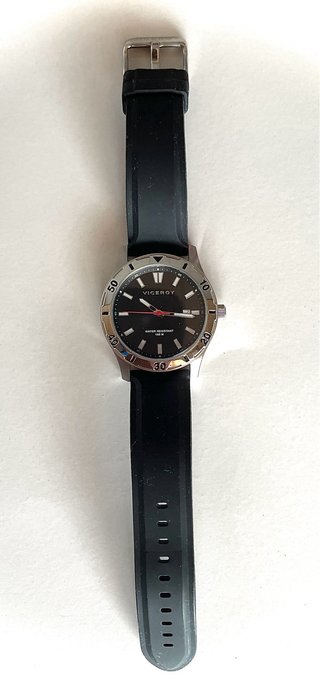 Reloj Viceroy Hombre Negro/Plata Nuevo