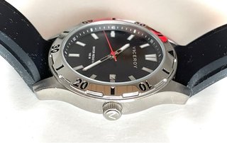 Reloj Viceroy Hombre Negro/Plata Nuevo